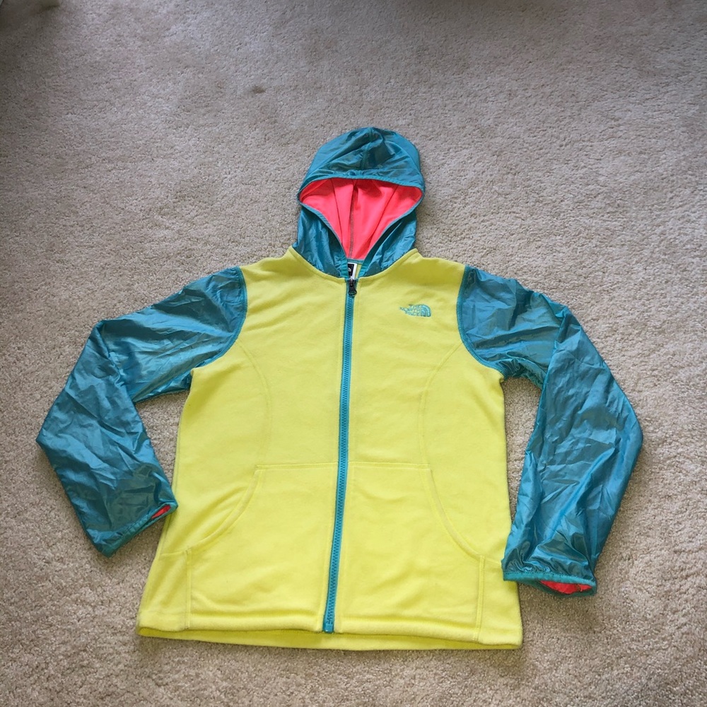 Colorful North Face jacket